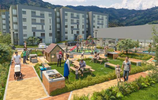Proyecto de vivienda Heliconias - 38.48, apartamentos en venta en Villamaría, La Floresta de la constructora CONSTRUCTORA LAS GALIAS.