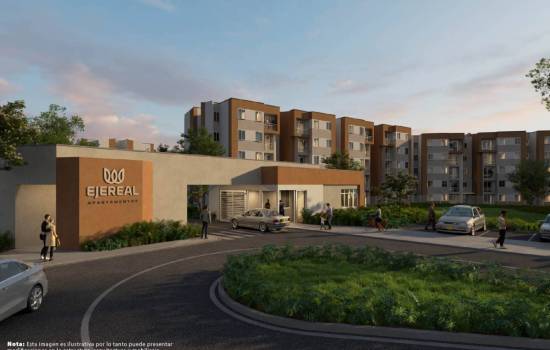 Proyecto de vivienda Ejereal - 53.00, apartamentos en venta en Armenia, Pinares de la constructora CONSTRUCTORA BOLÍVAR.