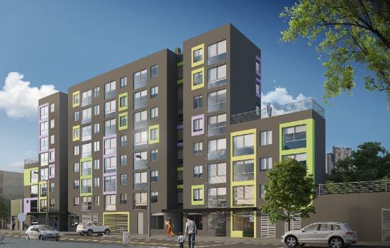 Proyecto de vivienda Triventto Apartamentos - 39.29, apartamentos en venta en Bogotá, Santa Fé de la constructora AMBIENTTI CONSTRUCTORA INMOBILIARIA S.A.