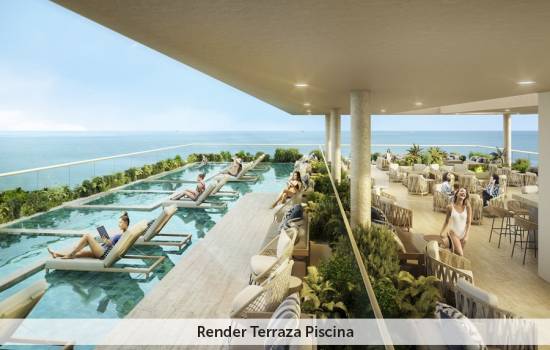 Proyecto de vivienda Reserva Del Mar Bello Horizonte 2 - 61.50, apartamentos en venta en Santa Marta, Bello Horizonte de la constructora AR CONSTRUCCIONES.