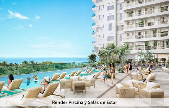 Proyecto de vivienda Reserva Del Mar Bello Horizonte 2 - 61.50, apartamentos en venta en Santa Marta, Bello Horizonte de la constructora AR CONSTRUCCIONES.