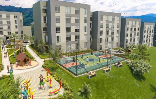 Proyecto de vivienda Heliconias - 38.48, apartamentos en venta en Villamaría, La Floresta de la constructora CONSTRUCTORA LAS GALIAS.