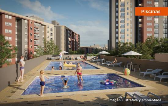 Proyecto de vivienda Kaizen - 51.22, apartamentos en venta en Rionegro, Nueva Vía al Tanque de la constructora CONINSA S.A.S.