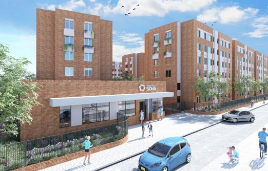 Proyecto de vivienda Torres De Sohá - 48.07, apartamentos en venta en Soacha, Soacha Compartir de la constructora INVERSIONES Y CONSTRUCCIONES INCOL S.A.S.