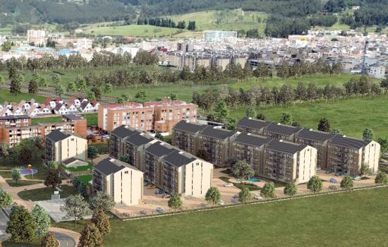 Proyecto de vivienda Qanvas - 103.75, apartamentos en venta en Zipaquirá, Las Villas de la constructora INVERSIONES Y CONSTRUCCIONES INCOL S.A.S.