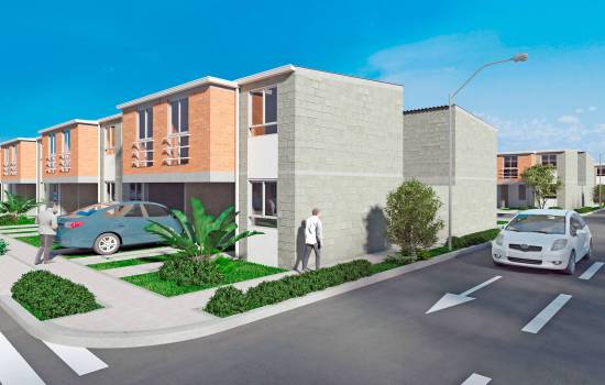 Proyecto de vivienda Casas De La Vega - 53.41, casas en venta en Cali, Vía Puerto Tejada de la constructora CONSTRUCTORA SOLANILLAS SA.