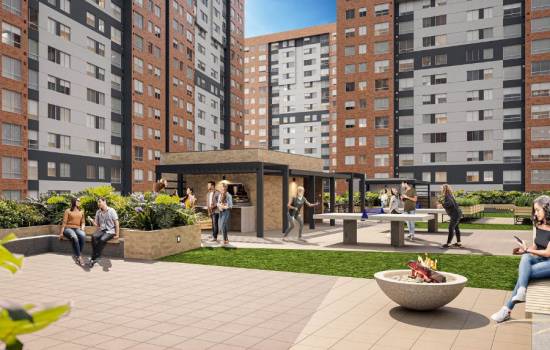 Proyecto de vivienda Vivopark 1 - 44.32, apartamentos en venta en Bogotá, Fontibón de la constructora CONSTRUCTORA CAPITAL.