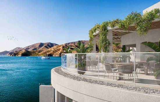 Proyecto de vivienda Xua - 41.36, apartaestudios en venta en Santa Marta, Rodadero de la constructora INVERSIONES Y CONSTRUCCIONES INCOL S.A.S.