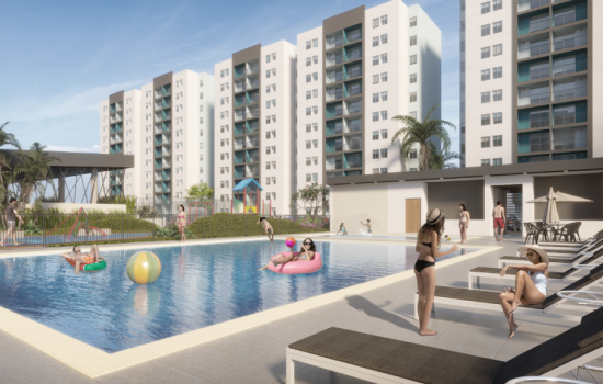 Proyecto de vivienda Tierralinda Del Rio - 62.36, apartamentos en venta en Cali, Ciudad Pacífica de la constructora CONSTRUCTORA COLPATRIA.