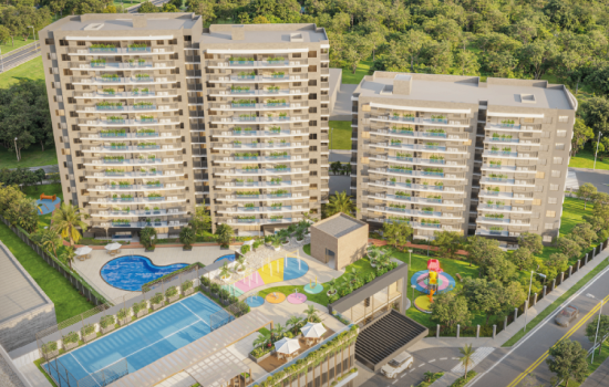Proyecto de vivienda Parkside - 81.66, apartamentos en venta en Barranquilla, Portal de Genovés de la constructora MARVAL.