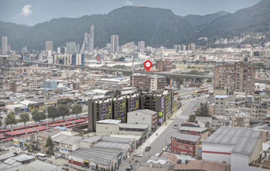 Proyecto de vivienda Triventto Apartamentos - 39.29, apartamentos en venta en Bogotá, Santa Fé de la constructora AMBIENTTI CONSTRUCTORA INMOBILIARIA S.A.