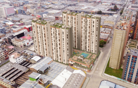 Proyecto de vivienda Scaleno 17 - 30.10, apartamentos en venta en Bogotá, Paloquemao de la constructora CONSTRUCTORA COLPATRIA.
