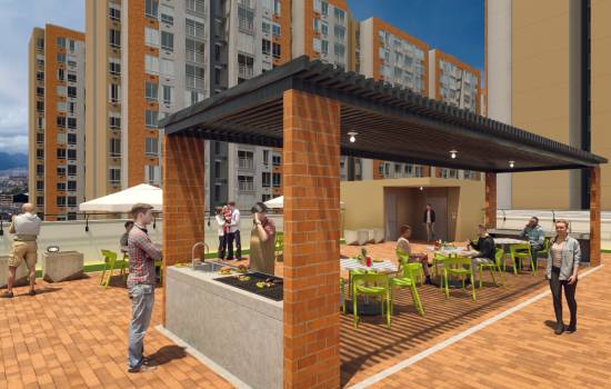 Proyecto de vivienda Nexo 119 - 46.54, apartamentos en venta en Bogotá, Fontibón de la constructora CONSTRUCTORA LAS GALIAS.