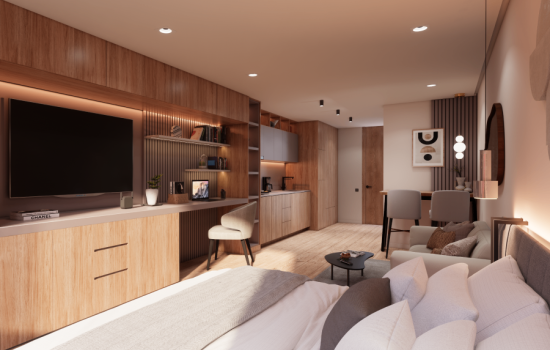 Proyecto de vivienda Mava 92 - 30.41, apartaestudios en venta en Bogotá, Chicó de la constructora CONSTRUCTORA OSPINA ASOCIADOS.