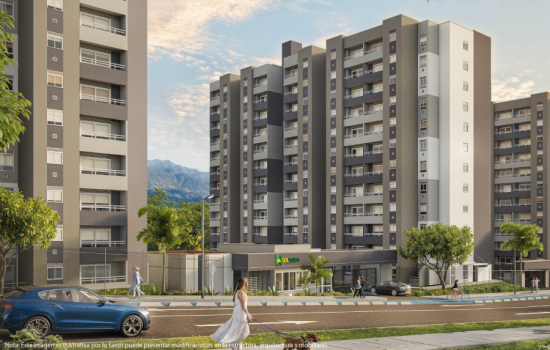 Proyecto de vivienda Solterra - 48.09, apartaestudios en venta en Armenia, Avenida Centenario de la constructora CONSTRUCTORA BOLÍVAR.