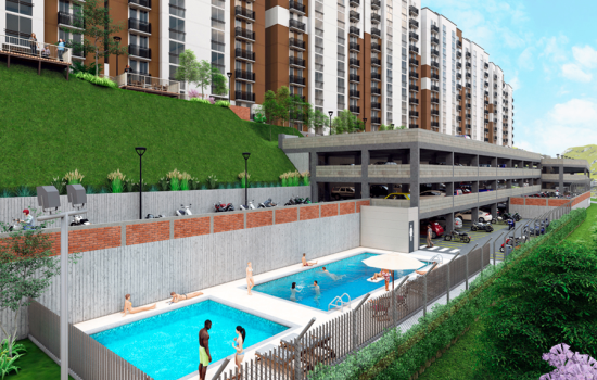 Proyecto de vivienda Riveras Del Otún - 29.35, apartaestudios en venta en Dosquebradas, La Badea de la constructora GRUPO PLATINIUM S.A.S.