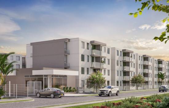 Proyecto de vivienda El Jardín Loto, apartamentos en venta en Cartagena, La Carolina de la constructora MARVAL.