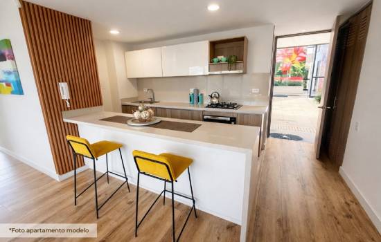 Proyecto de vivienda Las Flores - 55.98, apartamentos en venta en Cajicá, Canelón de la constructora CUMBRERA S.A.S..