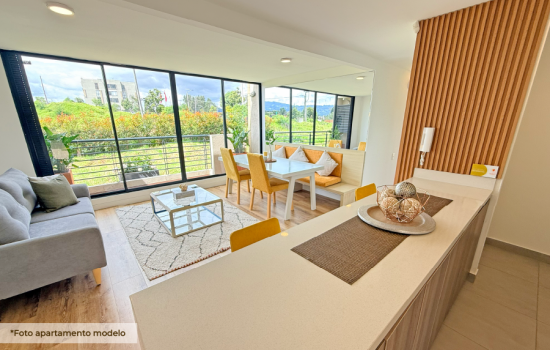 Proyecto de vivienda Las Flores - 55.98, apartamentos en venta en Cajicá, Canelón de la constructora CUMBRERA S.A.S..