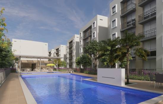 Proyecto de vivienda Pietra, apartamentos en venta en Ibagué, Hacienda Santa Cruz de la constructora PRODESA.
