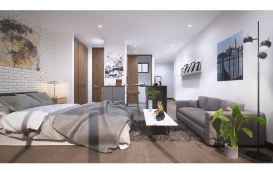 Proyecto de vivienda 16-95 Apartamentos - 48.41, apartaestudios en venta en Bogotá, Chicó de la constructora ARBO.