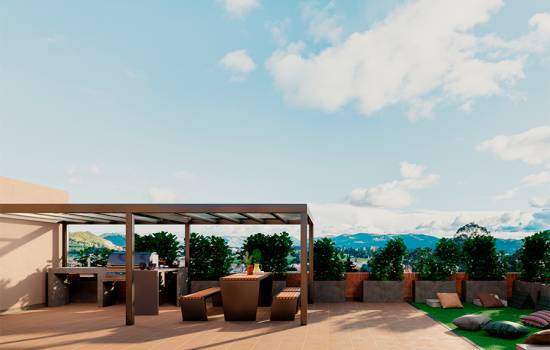 Proyecto de vivienda Turquesa Xoaká - 52.08, apartamentos en venta en Nemocón, San Rafael Arcángel de la constructora AKILA.