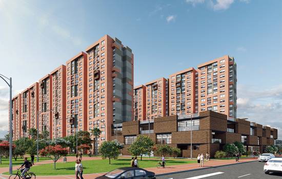 Proyecto de vivienda Urbania Bio - 44.55, apartamentos en venta en Bogotá, Fontibón de la constructora CONSTRUCTORA CAPITAL.
