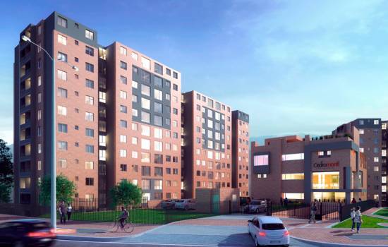 Proyecto de vivienda Cedromonti - 52.35, apartamentos en venta en Zipaquirá, El Cedro de la constructora COMPENSAR.