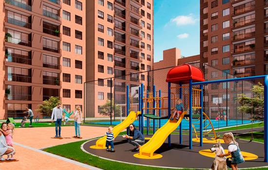Proyecto de vivienda Gregal, apartamentos en venta en Bogotá, Montevideo de la constructora CUSEZAR.