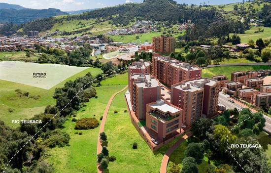 Proyecto de vivienda Verdemonte - 62.00, apartamentos en venta en La Calera, Vía Bogotá-Calera de la constructora CUSEZAR.