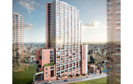 Proyecto de vivienda View 63 - 30.50, apartamentos en venta en Bogotá, Chapinero Alto de la constructora CUSEZAR.