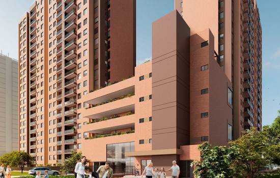 Proyecto de vivienda Gregal, apartamentos en venta en Bogotá, Montevideo de la constructora CUSEZAR.
