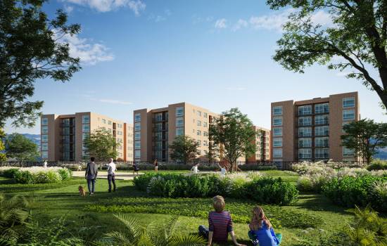 Proyecto de vivienda Reserva Del Lago III - 66.00, apartamentos en venta en Cajicá, Variante Cajicá-Zipaquirá de la constructora INGEURBE.