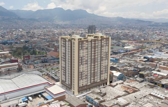 Proyecto de vivienda Torre Farfala - 23.20, apartaestudios en venta en Bogotá, Ricaurte de la constructora KUMAN S.A.S.