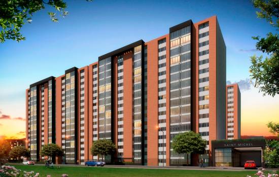 Proyecto de vivienda Saint Michel Ciudad La Salle - 53.02, apartamentos en venta en Bogotá, Alameda de la constructora MARVAL.