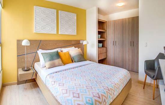Proyecto de vivienda Azul Club Residencial Turquesa - 93.00, apartamentos en venta en Madrid, La Prosperidad de la constructora ONCE CONSTRUCTORA SAS.
