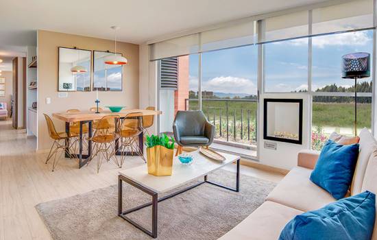 Proyecto de vivienda Azul Club Residencial Turquesa - 93.00, apartamentos en venta en Madrid, La Prosperidad de la constructora ONCE CONSTRUCTORA SAS.