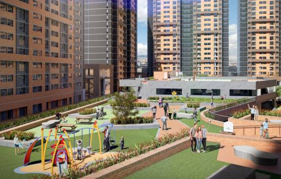 Proyecto de vivienda Centrik Park - 30.00, apartamentos en venta en Bogotá, Puente Aranda de la constructora INGEURBE.