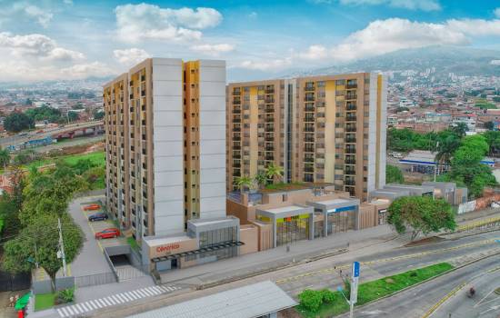 Proyecto de vivienda Céntrico - 55.20, apartamentos en venta en Cali, Fortaleza de la constructora PRODESA.