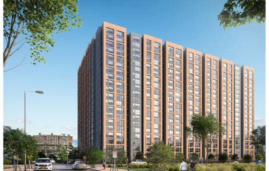 Proyecto de vivienda Zuri Zentral - 38.41, apartaestudios en venta en Bogotá, El Vergel de la constructora MARVAL.