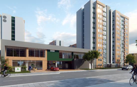 Proyecto de vivienda Verdepino - 58.10, apartamentos en venta en Madrid, La Prosperidad de la constructora ONCE CONSTRUCTORA SAS.