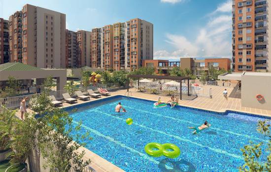 Proyecto de vivienda Valle Lindo - 63.23, apartamentos en venta en Ibagué, Samaria de la constructora TRÍADA.