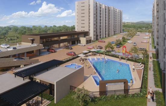 Proyecto de vivienda Yarí - 56.00, apartamentos en venta en Ibagué, Hacienda Santa Cruz de la constructora AMARILO.