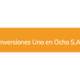 Logo de INVERSIONES UNO EN OCHO