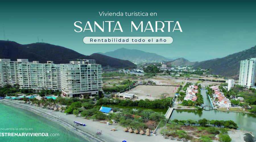Vivienda turística en Santa Marta 