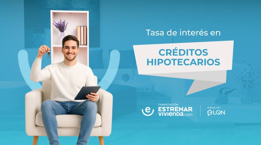Tasas de interés credito hipotecario