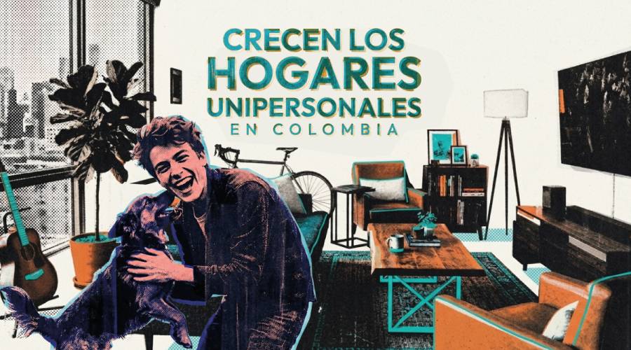 Hogares unipersonales en Colombia