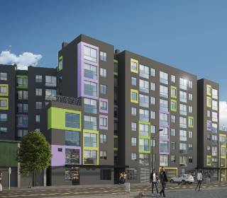 Proyecto de vivienda Triventto Apartamentos, apartaestudios en venta en Bogotá, Santa Fé de la constructora AMBIENTTI CONSTRUCTORA INMOBILIARIA S.A.
