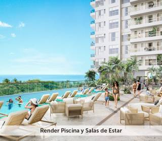 Proyecto de vivienda Reserva Del Mar Bello Horizonte 2, apartamentos en venta en Santa Marta, Bello Horizonte de la constructora AR CONSTRUCCIONES.