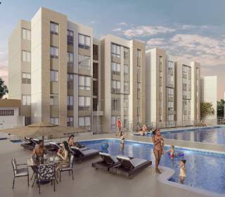 Proyecto de vivienda Bermellón, apartamentos en venta en Ibagué, Eco Ciudad De La Riviera de la constructora PRODESA.